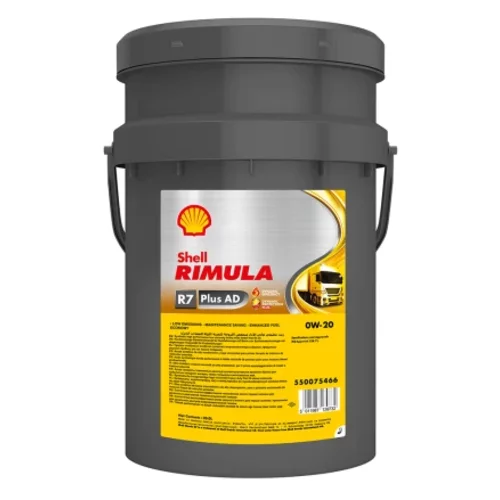Shell Rimula R7 Plus AD 0W-20 1 20L