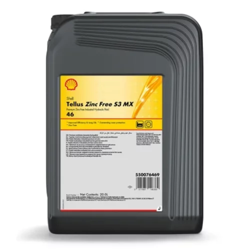 Shell Tellus Zinc Free S3 MX 46 BULK