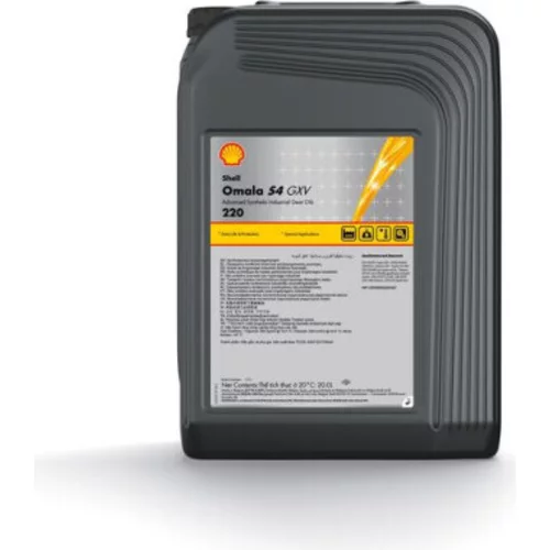 Omala S4 GXV Plus 220 1 20L SHELL 550074156