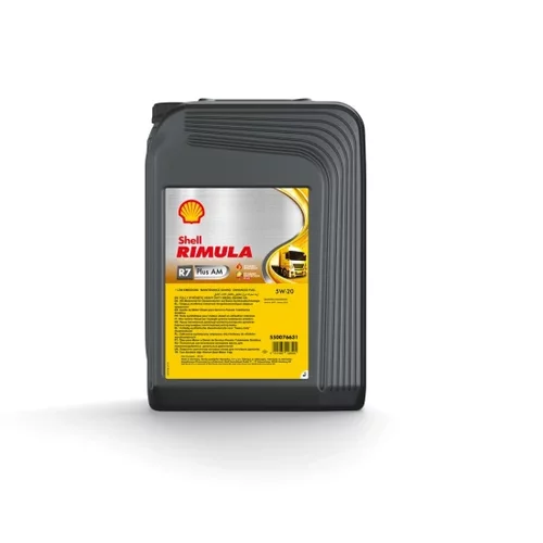 Motorový olej Shell Rimula R7 Plus AM 5W-20 20L