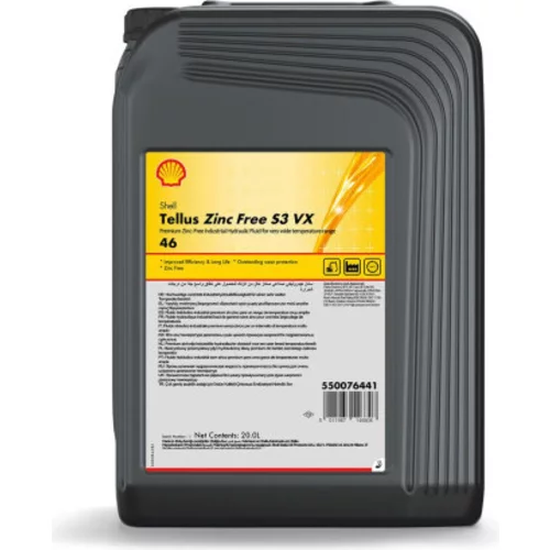 Shell Tellus Zinc Free S3 VX 68 1 209L