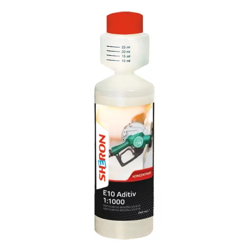 SHERON E10 stabilizátor biozložky benzínu 250 ml