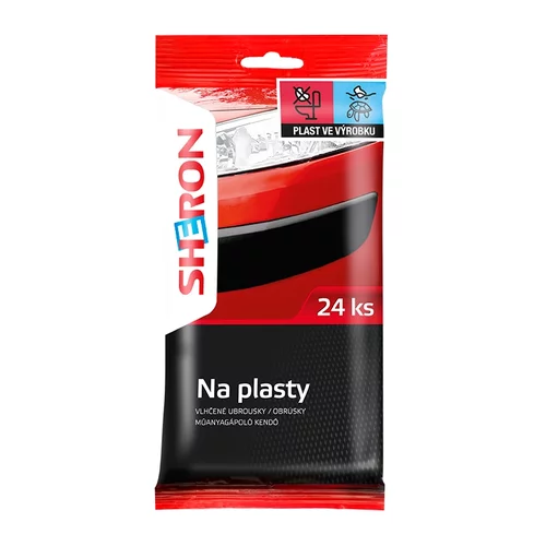 SHERON Obrúsky na vonkajšie plasty 24 ks - new