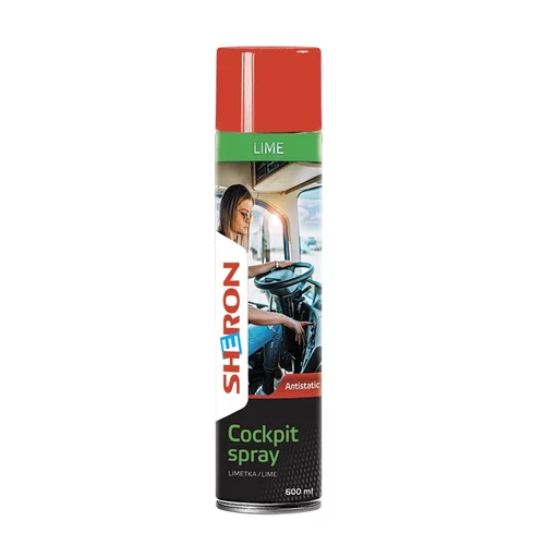 SHERON Cockpit spray 600 ml limetka
