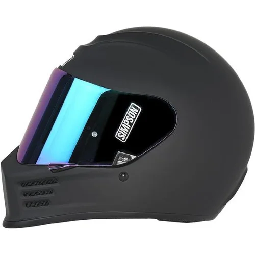 Prilba SPEED STFESPE1SOLMBK07 (čierna matná, veľkosť XXL) /SIMPSON/ - obr. 1