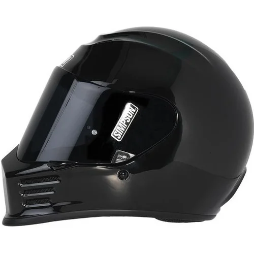 Prilba SPEED STFESPE1SOLBLK07 (čierna, veľkosť XXL) /SIMPSON/ - obr. 1