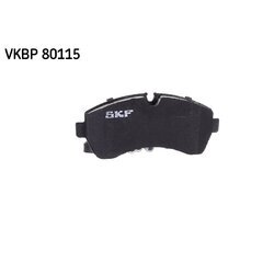 Sada brzdových platničiek kotúčovej brzdy SKF VKBP 80115 - obr. 2