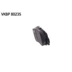 Sada brzdových platničiek kotúčovej brzdy SKF VKBP 80235 - obr. 3