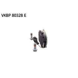 Sada brzdových platničiek kotúčovej brzdy SKF VKBP 80328 E - obr. 1