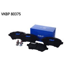 Sada brzdových platničiek kotúčovej brzdy SKF VKBP 80375 - obr. 4