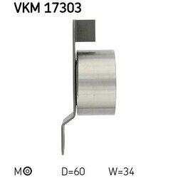 Napínacia kladka ozubeného remeňa SKF VKM 17303 - obr. 2