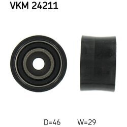 Obehová/vodiaca kladka ozubeného remeňa SKF VKM 24211