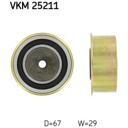Obehová/vodiaca kladka ozubeného remeňa SKF VKM 25211