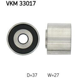 Vratná/vodiaca kladka rebrovaného klinového remeňa SKF VKM 33017