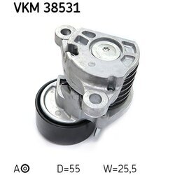 Napínacia kladka rebrovaného klinového remeňa SKF VKM 38531 - obr. 1
