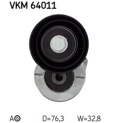 Napínacia kladka rebrovaného klinového remeňa SKF VKM 64011 - obr. 1