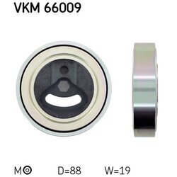 Napínacia kladka rebrovaného klinového remeňa SKF VKM 66009