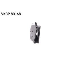 Sada brzdových platničiek kotúčovej brzdy SKF VKBP 80168 - obr. 1