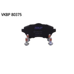 Sada brzdových platničiek kotúčovej brzdy SKF VKBP 80375
