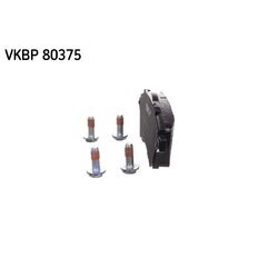Sada brzdových platničiek kotúčovej brzdy SKF VKBP 80375 - obr. 1