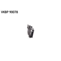Sada brzdových platničiek kotúčovej brzdy SKF VKBP 90078 - obr. 1