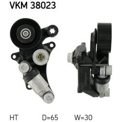 Napínacia kladka rebrovaného klinového remeňa SKF VKM 38023