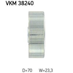 Vratná/vodiaca kladka rebrovaného klinového remeňa SKF VKM 38240 - obr. 3