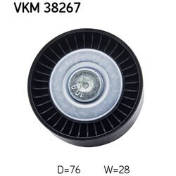Vratná/vodiaca kladka rebrovaného klinového remeňa SKF VKM 38267 - obr. 1