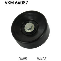 Vratná/vodiaca kladka rebrovaného klinového remeňa SKF VKM 64087