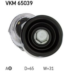 Napínacia kladka rebrovaného klinového remeňa SKF VKM 65039 - obr. 1