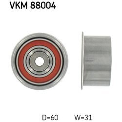 Obehová/vodiaca kladka ozubeného remeňa SKF VKM 88004