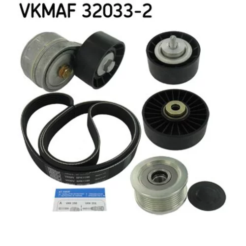Ozubený klinový remeň - Sada SKF VKMAF 32033-2