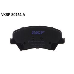 Sada brzdových platničiek kotúčovej brzdy SKF VKBP 80161 A - obr. 1