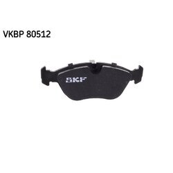 Sada brzdových platničiek kotúčovej brzdy SKF VKBP 80512 - obr. 2