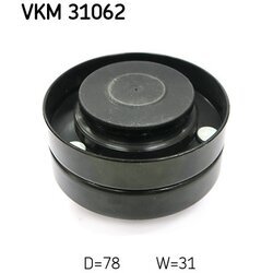 Vratná/vodiaca kladka rebrovaného klinového remeňa SKF VKM 31062 - obr. 1