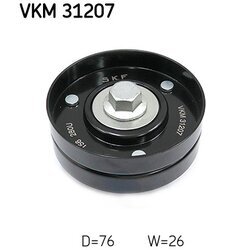 Vratná/vodiaca kladka rebrovaného klinového remeňa SKF VKM 31207