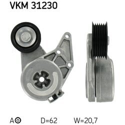Napínacia kladka rebrovaného klinového remeňa SKF VKM 31230