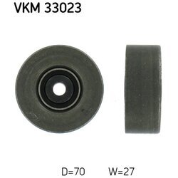 Vratná/vodiaca kladka rebrovaného klinového remeňa SKF VKM 33023