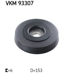 Remenica kľukového hriadeľa SKF VKM 93307