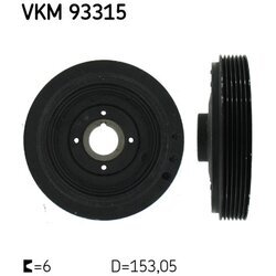 Remenica kľukového hriadeľa SKF VKM 93315