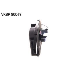 Sada brzdových platničiek kotúčovej brzdy SKF VKBP 80049 - obr. 3