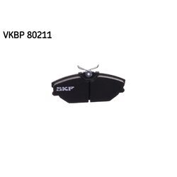 Sada brzdových platničiek kotúčovej brzdy SKF VKBP 80211 - obr. 2