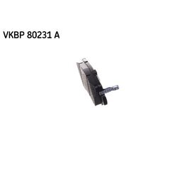 Sada brzdových platničiek kotúčovej brzdy SKF VKBP 80231 A - obr. 3