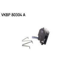 Sada brzdových platničiek kotúčovej brzdy SKF VKBP 80304 A - obr. 1
