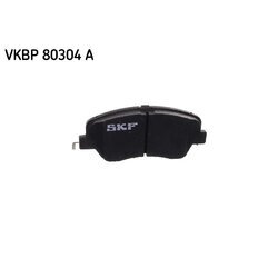 Sada brzdových platničiek kotúčovej brzdy SKF VKBP 80304 A - obr. 2