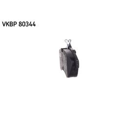 Sada brzdových platničiek kotúčovej brzdy SKF VKBP 80344 - obr. 3