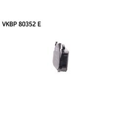 Sada brzdových platničiek kotúčovej brzdy SKF VKBP 80352 E - obr. 1