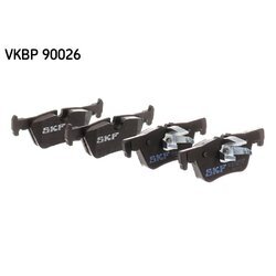 Sada brzdových platničiek kotúčovej brzdy SKF VKBP 90026 - obr. 1