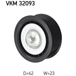 Vratná/vodiaca kladka rebrovaného klinového remeňa SKF VKM 32093 - obr. 1