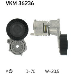 Napínacia kladka rebrovaného klinového remeňa SKF VKM 36236